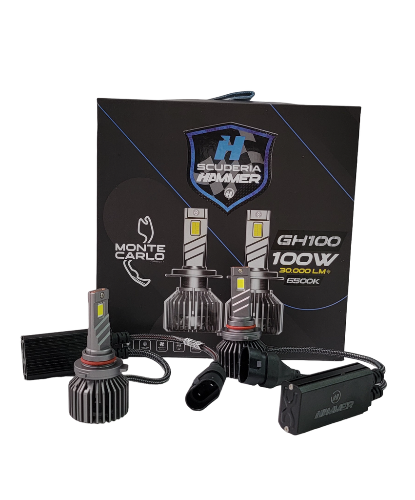 MONTE CARLO SCUDERIA GH100 30.000LM 100W 9005 6000K