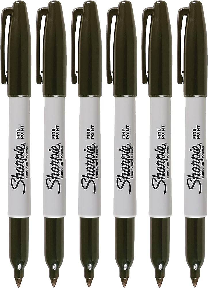 MARCADOR PERMANENTE SHARPIE FINE BLACK