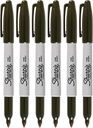 MARCADOR PERMANENTE SHARPIE FINE BLACK