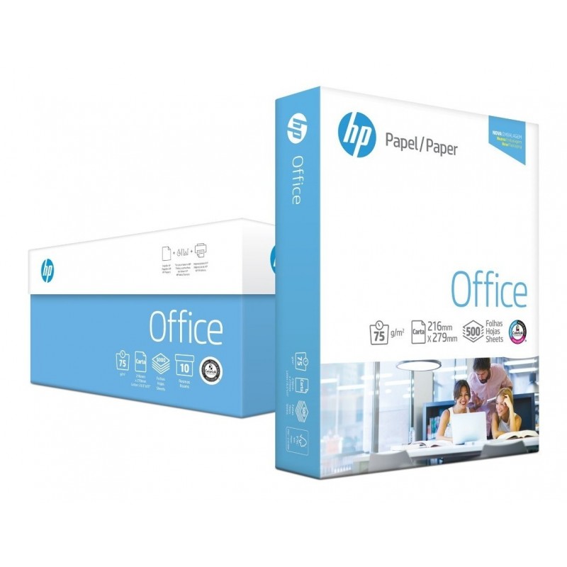 RESMA DE PAPEL TAMAÑO CARTA MARCA HP