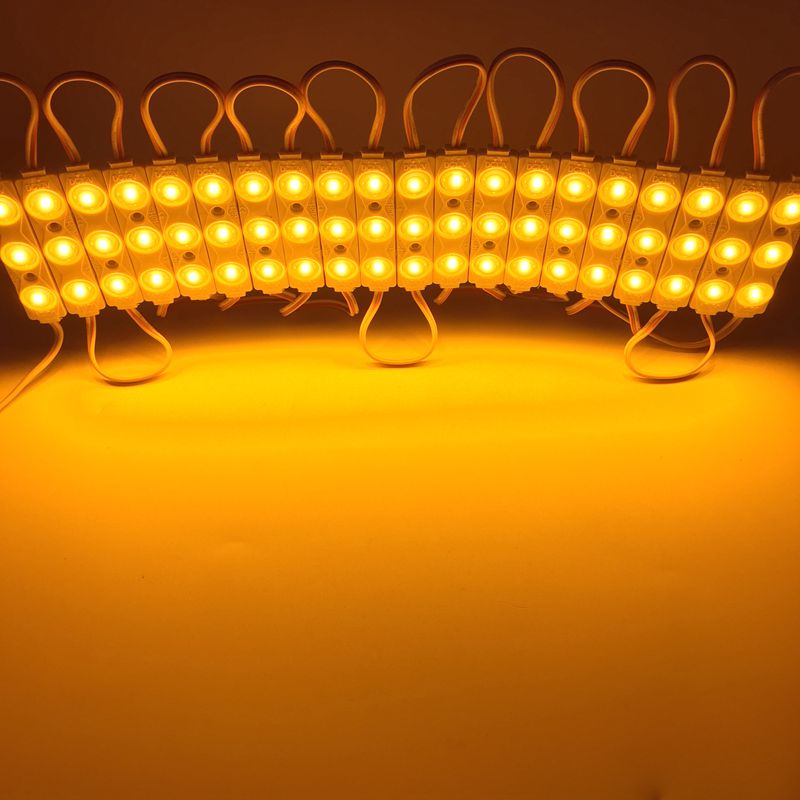 CLD MODULO 3 LED 3030SMD 12V 20PCS SET AMARILLO (E)