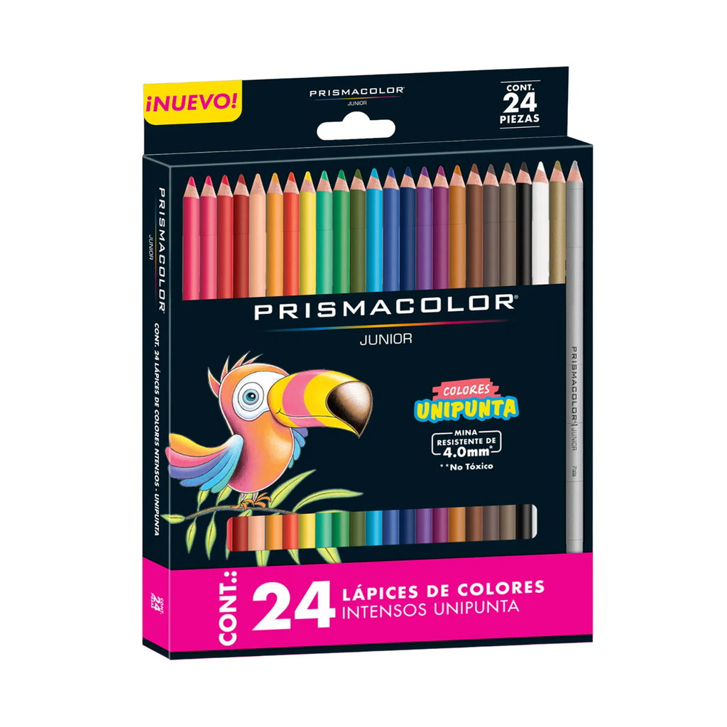 COLORES REDONDOS PRISMACOLOR CAJA X 24 UNID