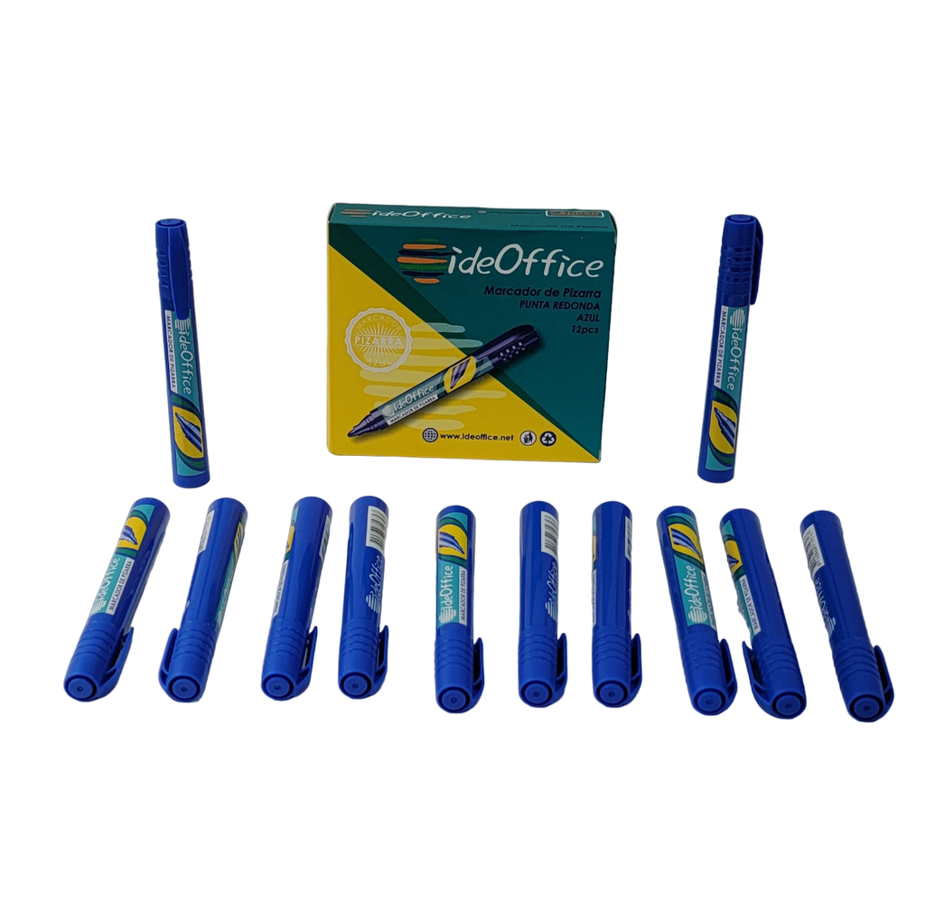 MARCADOR DE PIZARRA AZUL IDEOFFICE