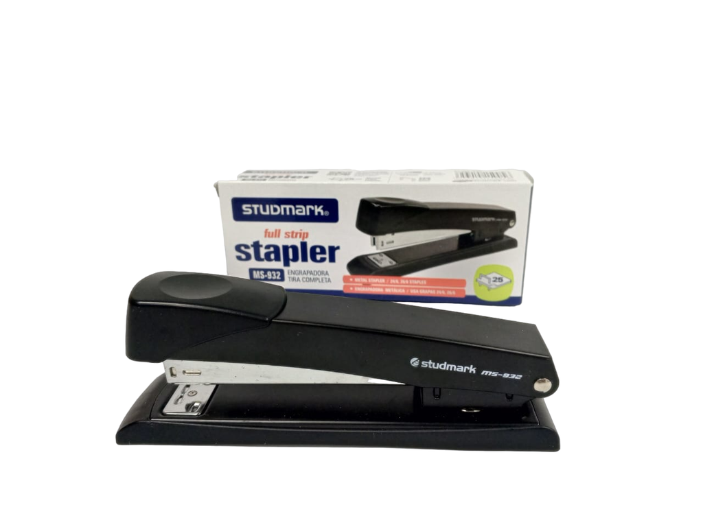 ENGRAPADORA METALICA DE TIRA COMPLETA COLOR NEGRO STUDMARK