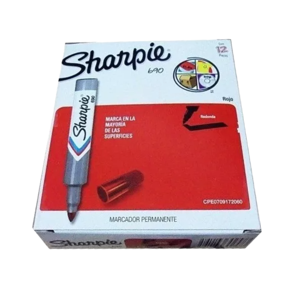 MARCADOR EXPO 690 ACRILICO COLOR ROJO MARCA SHARPIE