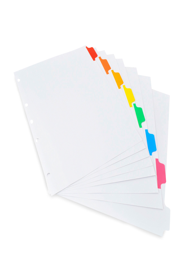 SEPARADORES BLANCO 8 DIV. CARTA 12 JUEGOS