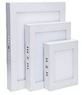 [FHC-10002] PANEL LED SUPERFICIAL CUADRADO LED HALF - 12WATTS - 65K AL. 80 L/W - 85/265 VOLTS.