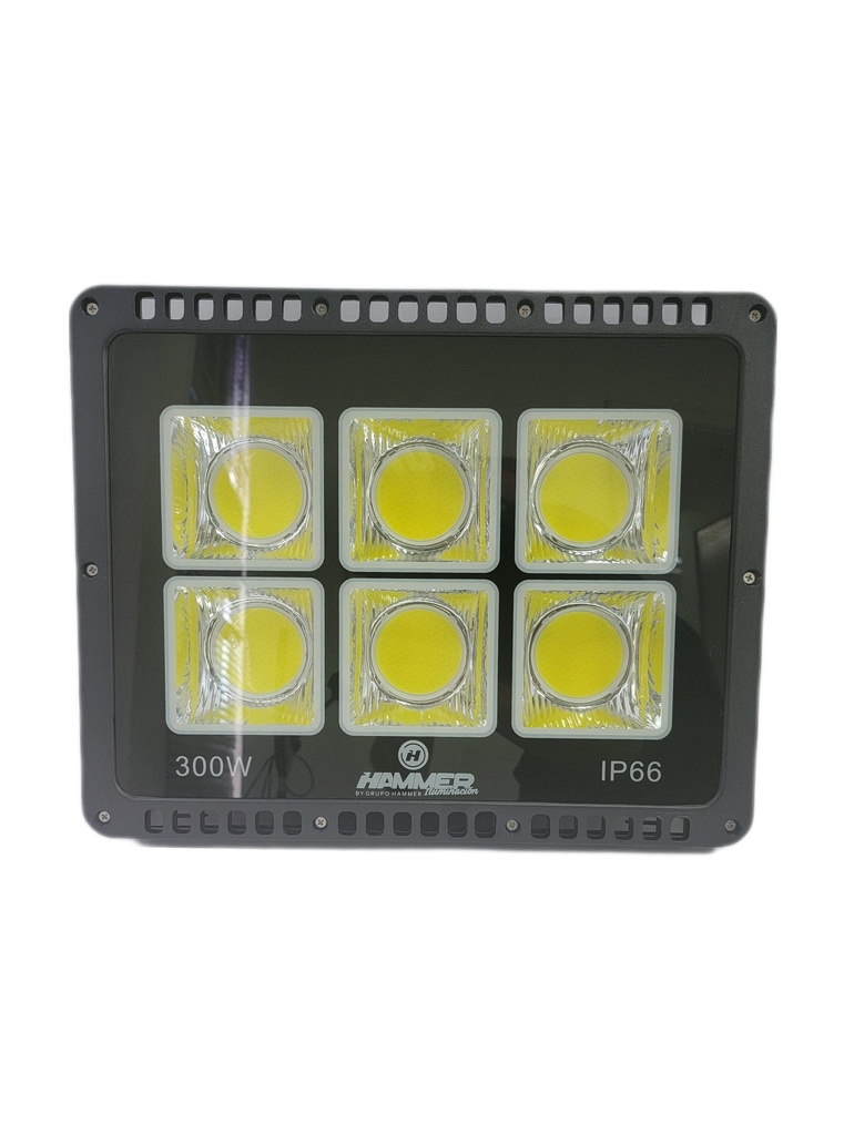 [FH-27725N] REFLECTOR LED PLUSS - 300W - 65K - IP66 - 100 L/W - 85/277 VOLTS - TG09 (E)