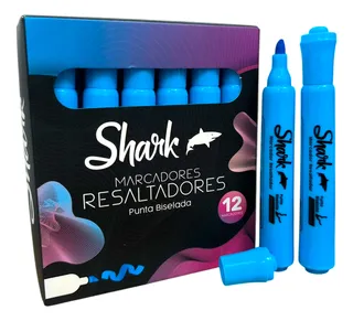 [ST-03601-S] RESALTADOR GRUESO AZUL SHARK