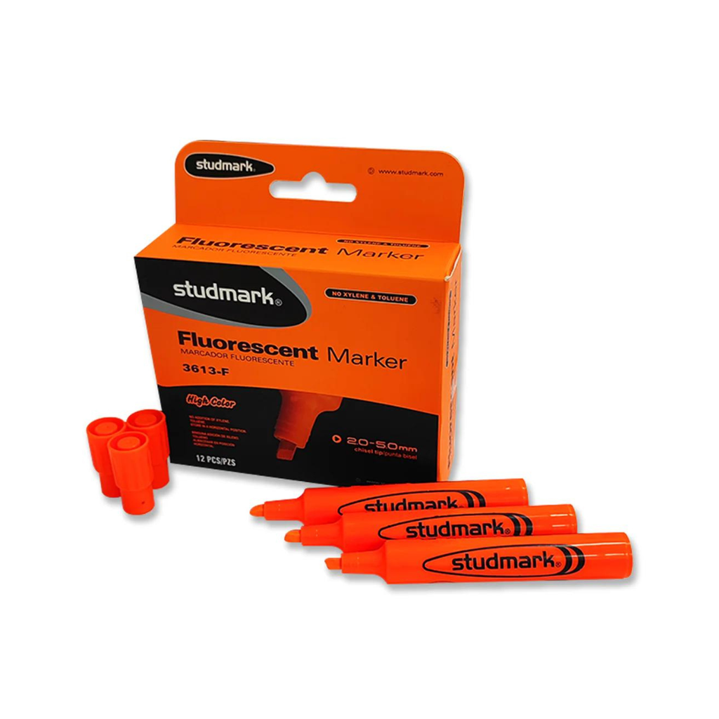 RESALTADOR GRUESO NARANJA STUDMARK