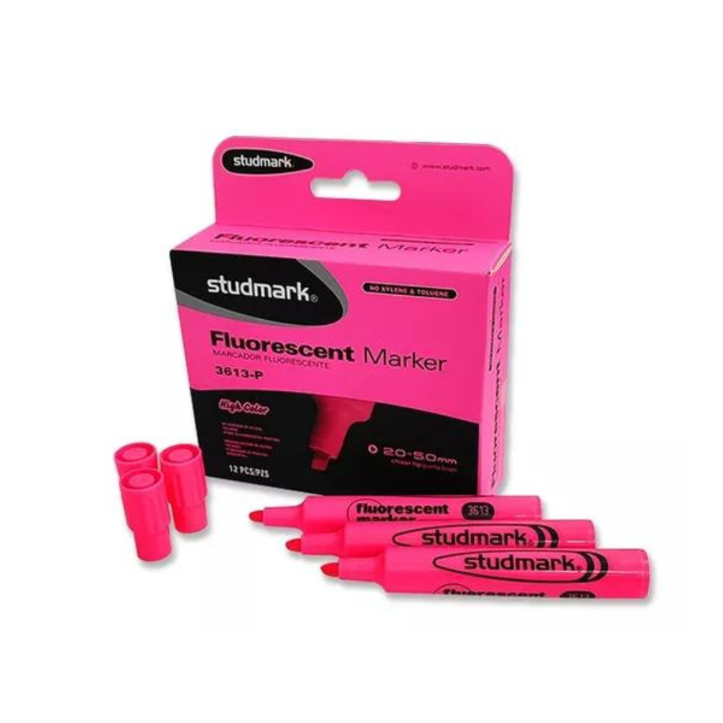 [ST-03613-P] RESALTADOR GRUESO ROSADO STUDMARK