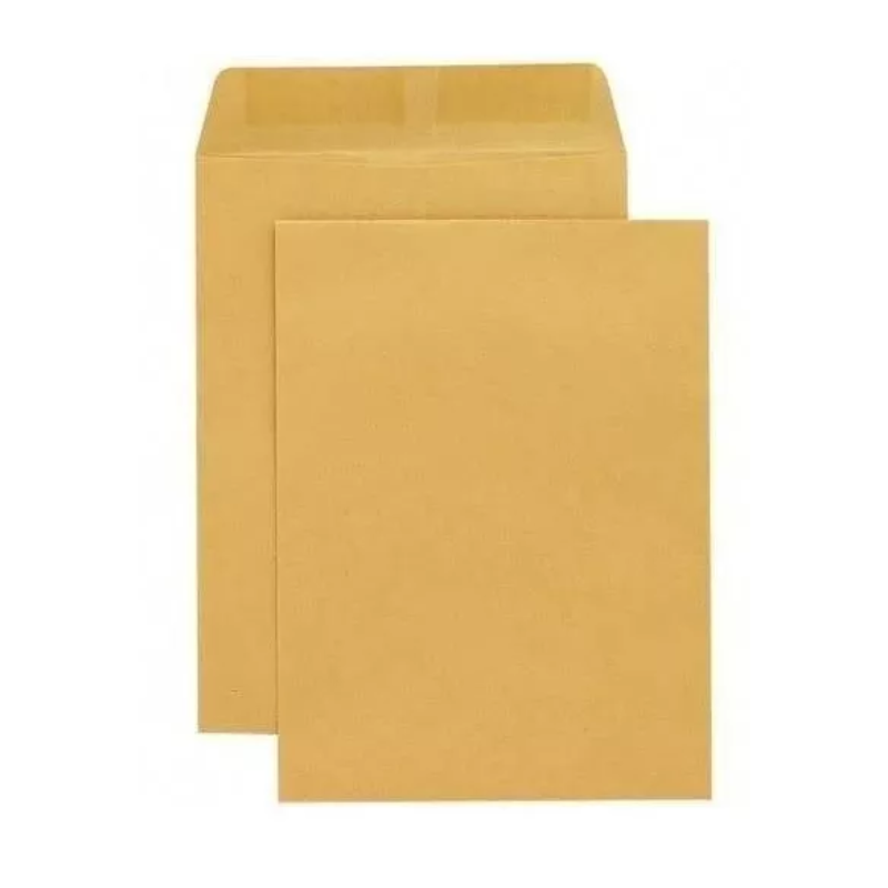 SOBRE MANILA CARTA PACK 100 UNID