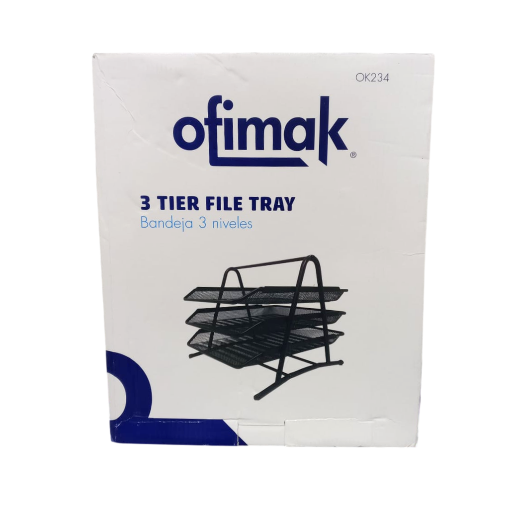 [OK234] BANDEJA 3 NIVELES OFIMAK