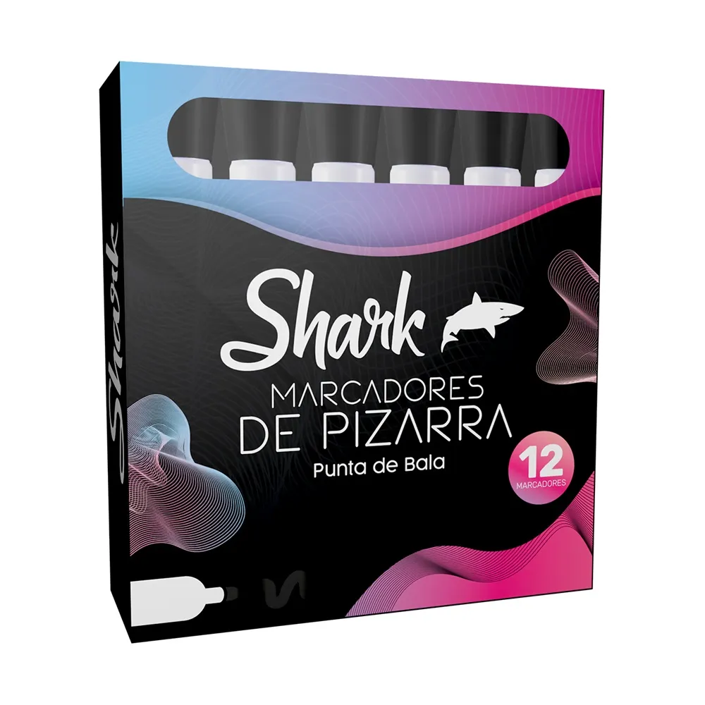 [S-PIZNG] MARCADOR PARA PIZARRA NEGRO SHARK