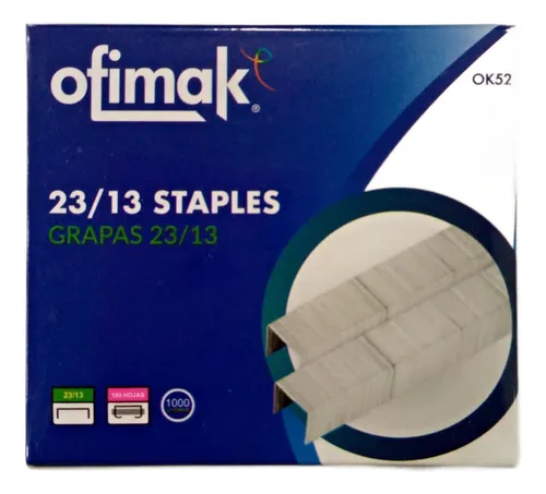 [OK52] GRAPAS LISAS T/INDUSTRIAL 23/13 100HJS OFIMAK