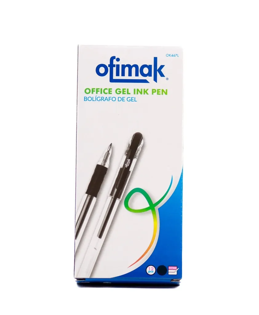 [OK467L] BOLIGRAFO TINTA GEL NEGRO 0.7mm