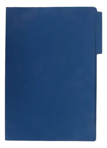 CARPETA MANILA AZUL TAMAÑO OFICIO 100 UNID