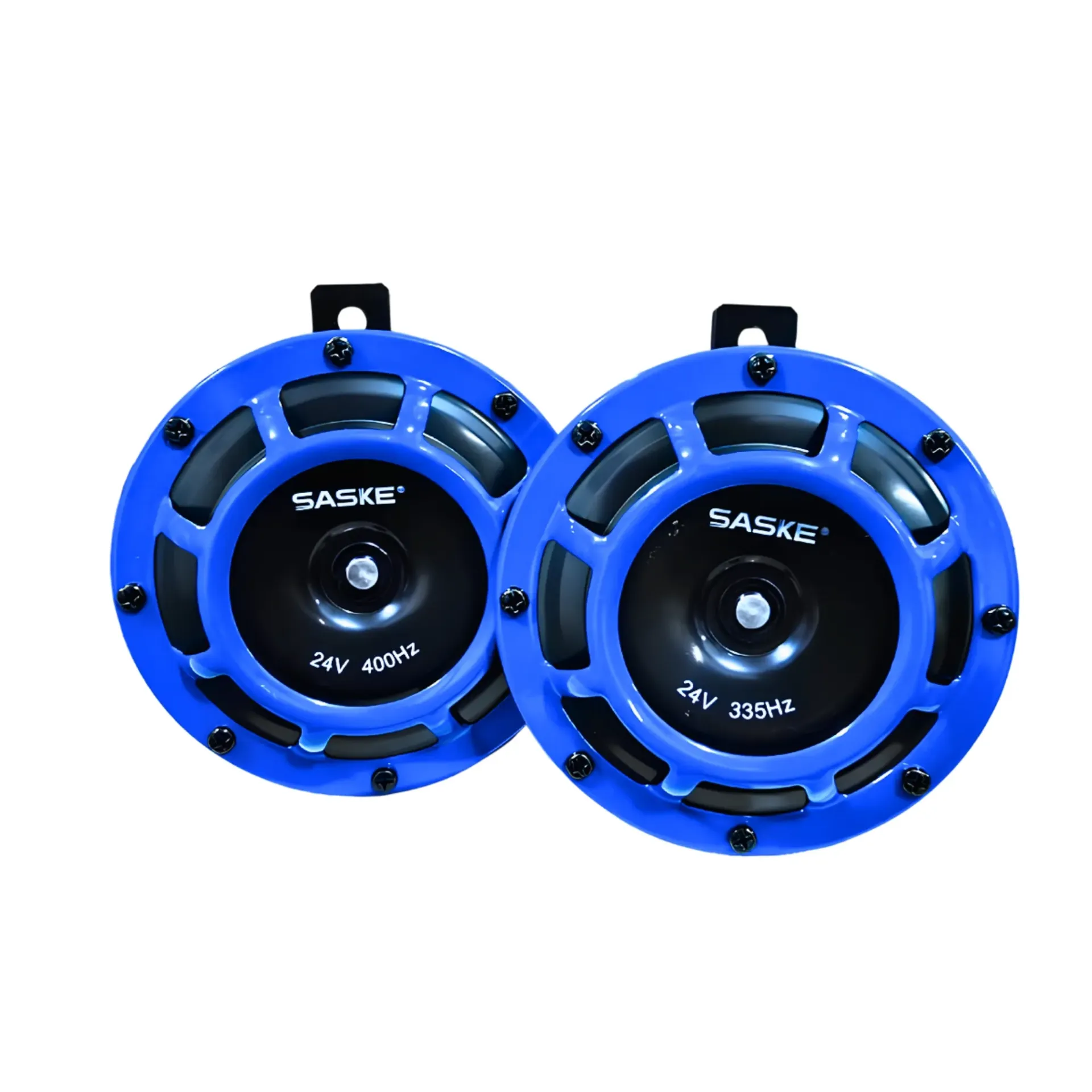 CLAXON SUPER SONANTE 24V (420/335Hz) - Azul SASKE