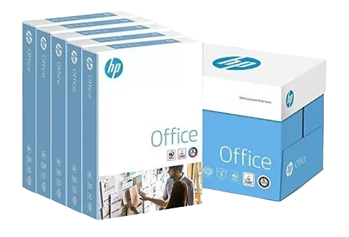 CAJA DE 10 RESMAS DE HOJAS MARCA HP TIPO CARTA