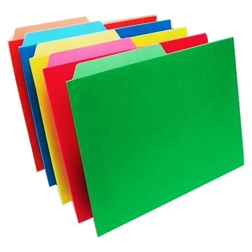 CARPETA MANILA OFICIO COL. SURT. PAQ 100 UNDS