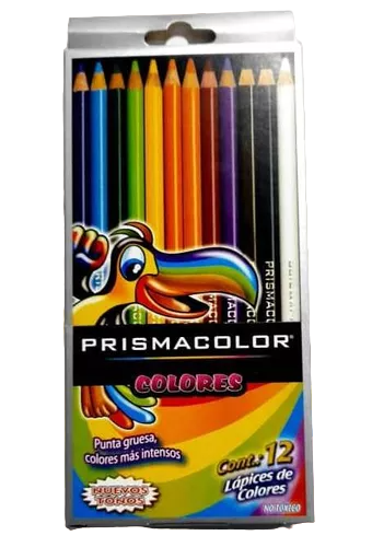 [V511203] COLORES PUNTA GRUESA PRISMACOLOR  CAJA X 12 UNID (SHARPIE)