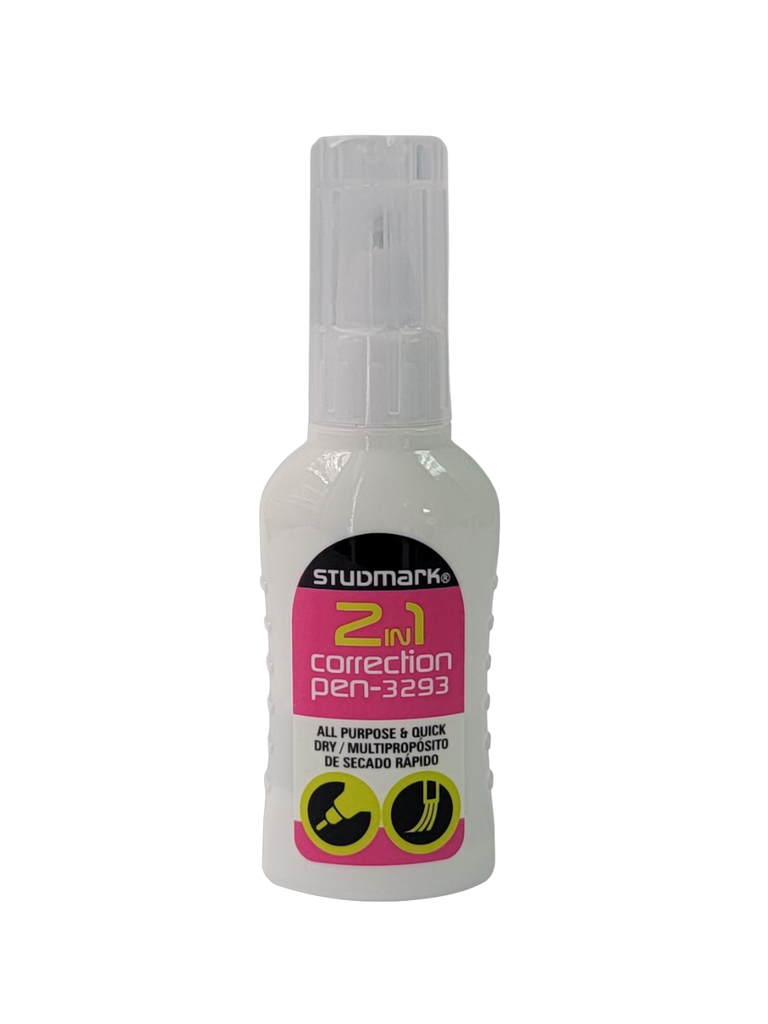 [ST-03293] CORRECTOR 2 EN 1, 10 ML STUDMARK