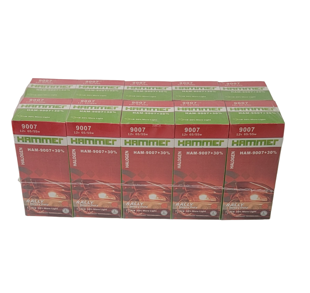 9007 12V 55W RALLY CAJA 10UNDS