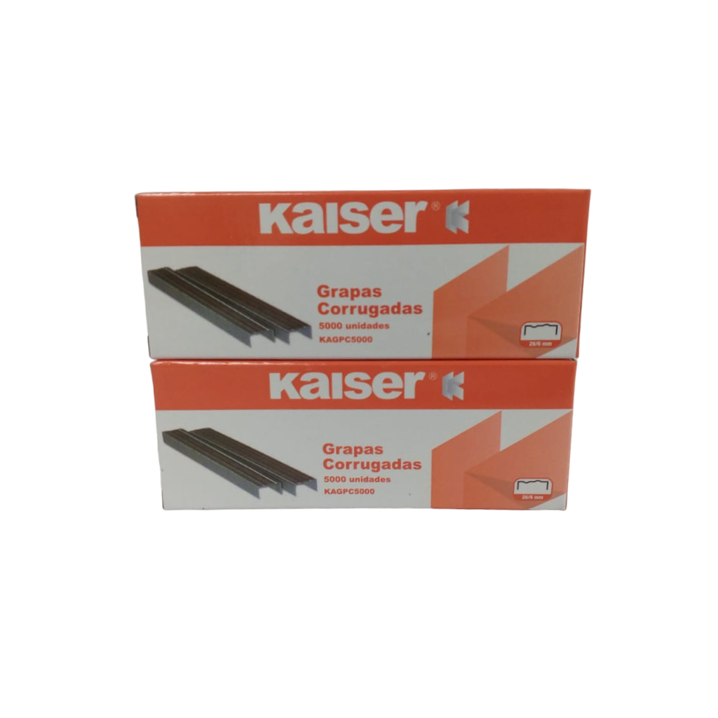 [KAGPC5000] GRAPAS CORRUGADAS KAISER