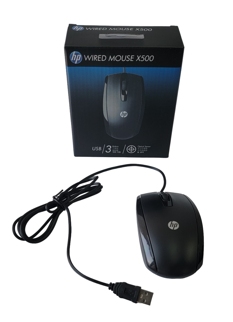 HP WIRED MOUSE X500