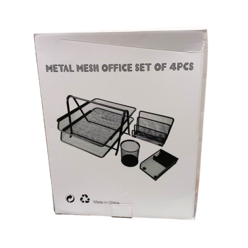 KIT DE OFICINA D/4 PCS METAL OFIMAK