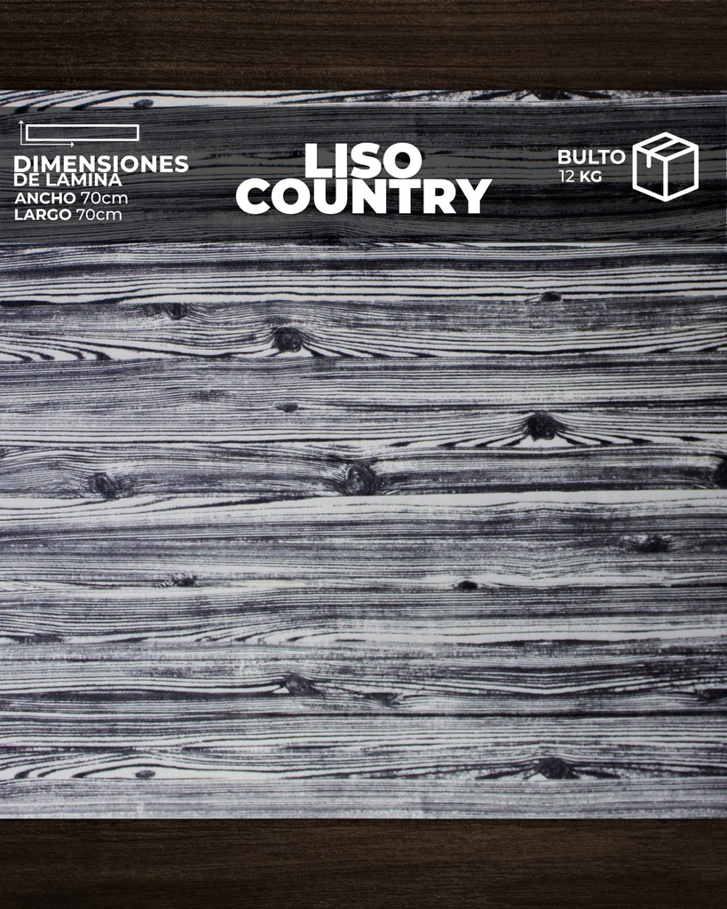 [LS0114] LISO COUNTRY  (0,70cm x 0,70cm)