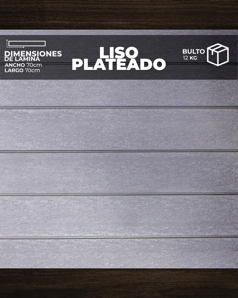 LISO PLATEADO (0,70cm x 0,70cm)