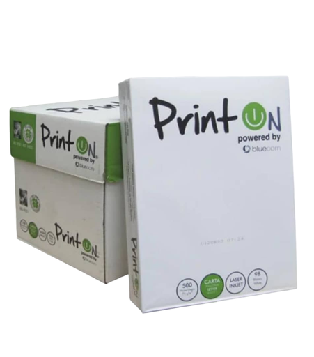 [SS-102] CAJA DE 10 RESMAS DE HOJAS MARCA PRINTO TIPO CARTA