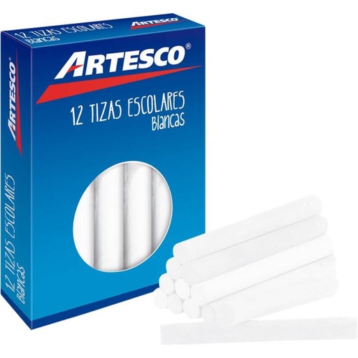 [8,24772E+11] TIZAS REDONDAS BLANCAS ARTESCO
