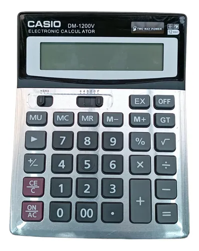 [DM-1200V] CALCULADORA CASIO