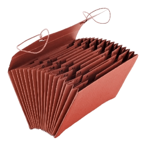 [SS-007] ARCHIVADOR SINFONIA A-Z CARTON TAMAÑO OFICIO