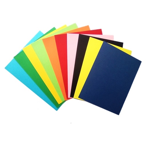 [4130061] CARTULINA COLORES SURTIDO TAMAÑO CARTA KORES (pack 50)